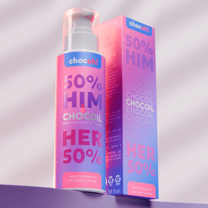 Λάδι μασάζ για ζευγάρια Chocoil